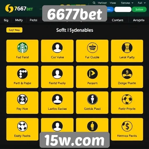 Análise das funcionalidades do site 6677bet
